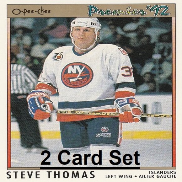 Steve Thomas Hockey Card Collection - Picture 1 of 3